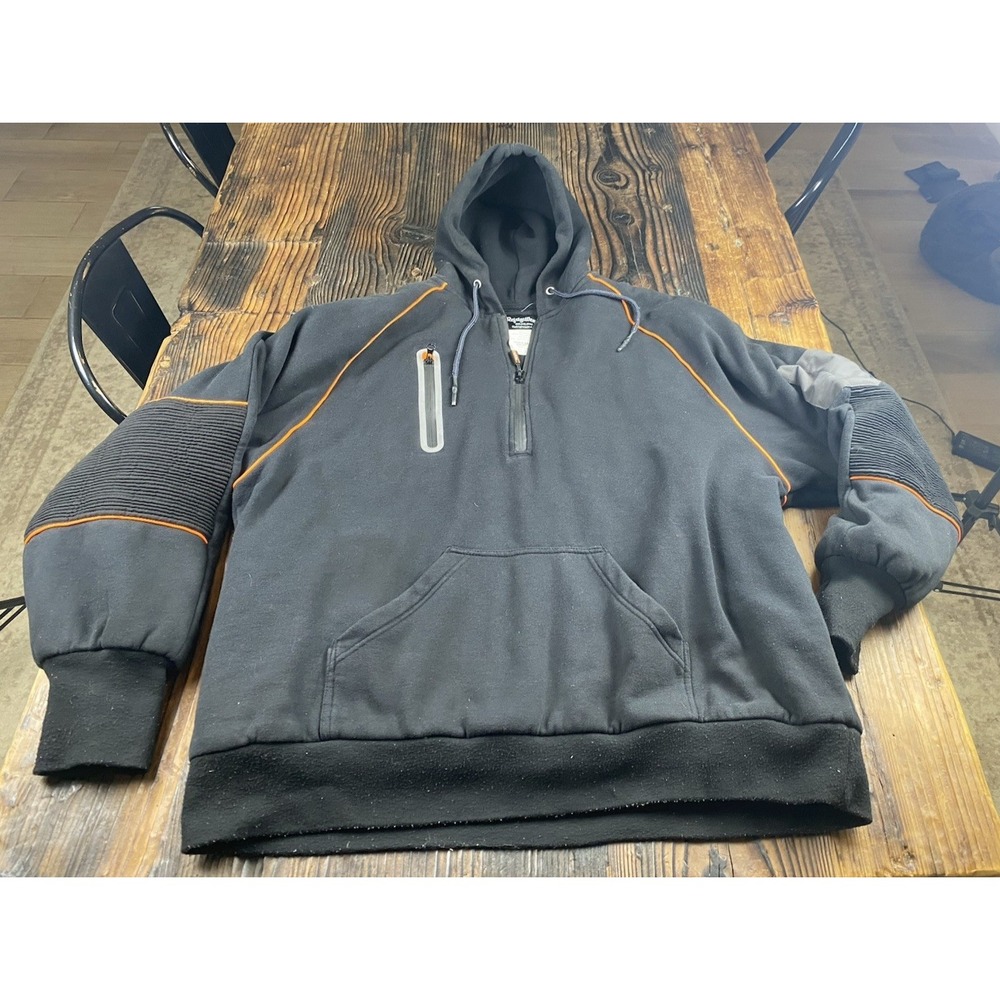 RefrigiWear Polar Force Heavy Sweatshirt w/Hoodie Size 2XL-CLEAN